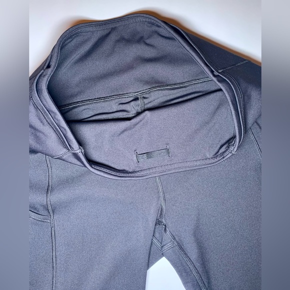 Lululemon All the Right Places High-Rise Cord Waist Crop 23” Pockets Sz 6 Black - Picture 5 of 8